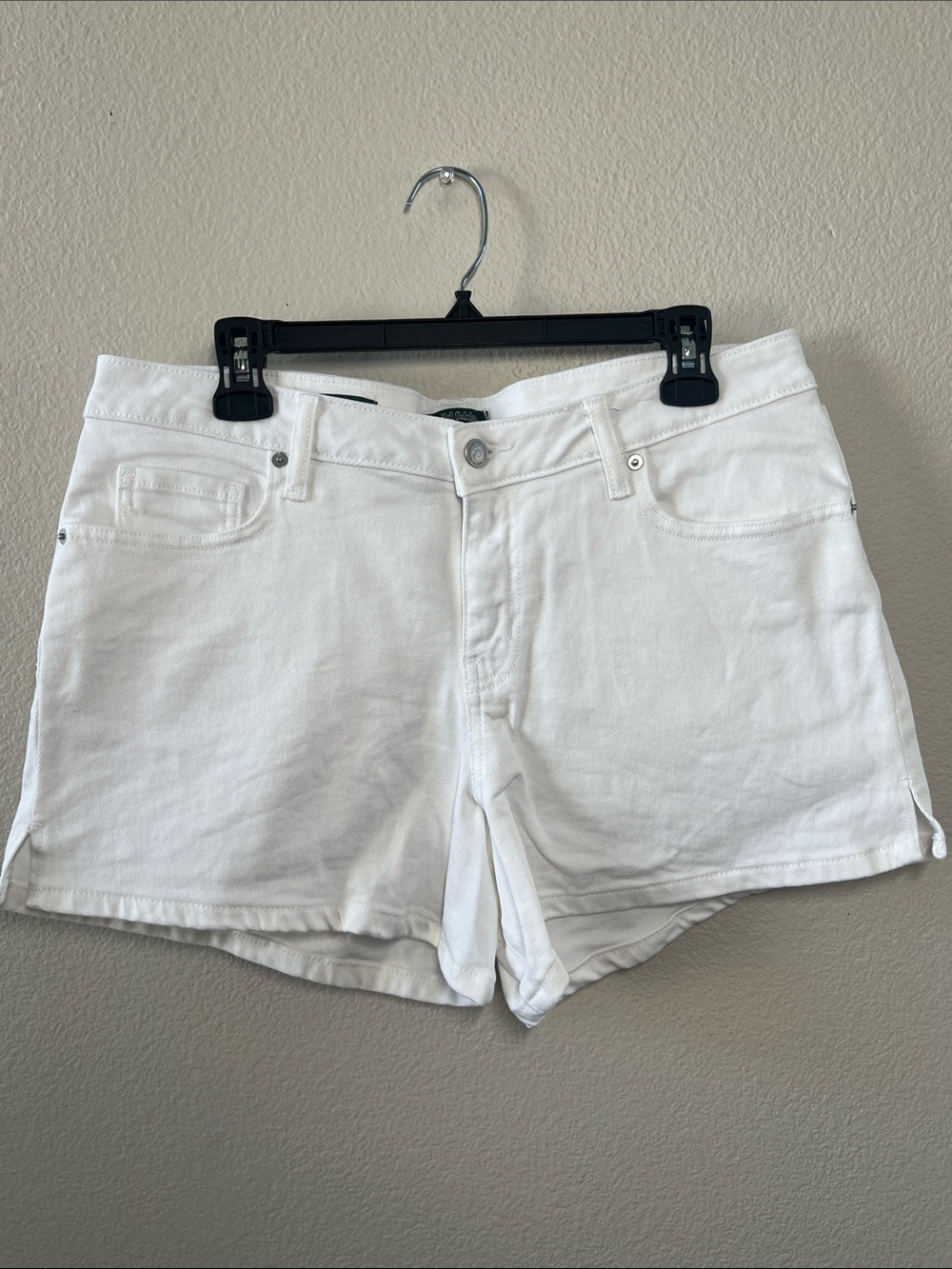 wild fable White Denim mid-Rise Jean Shorts